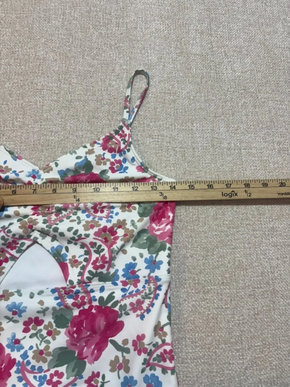Abercrombie Kids Floral One Piece Swimsuit NWT Girls Size 17/18
